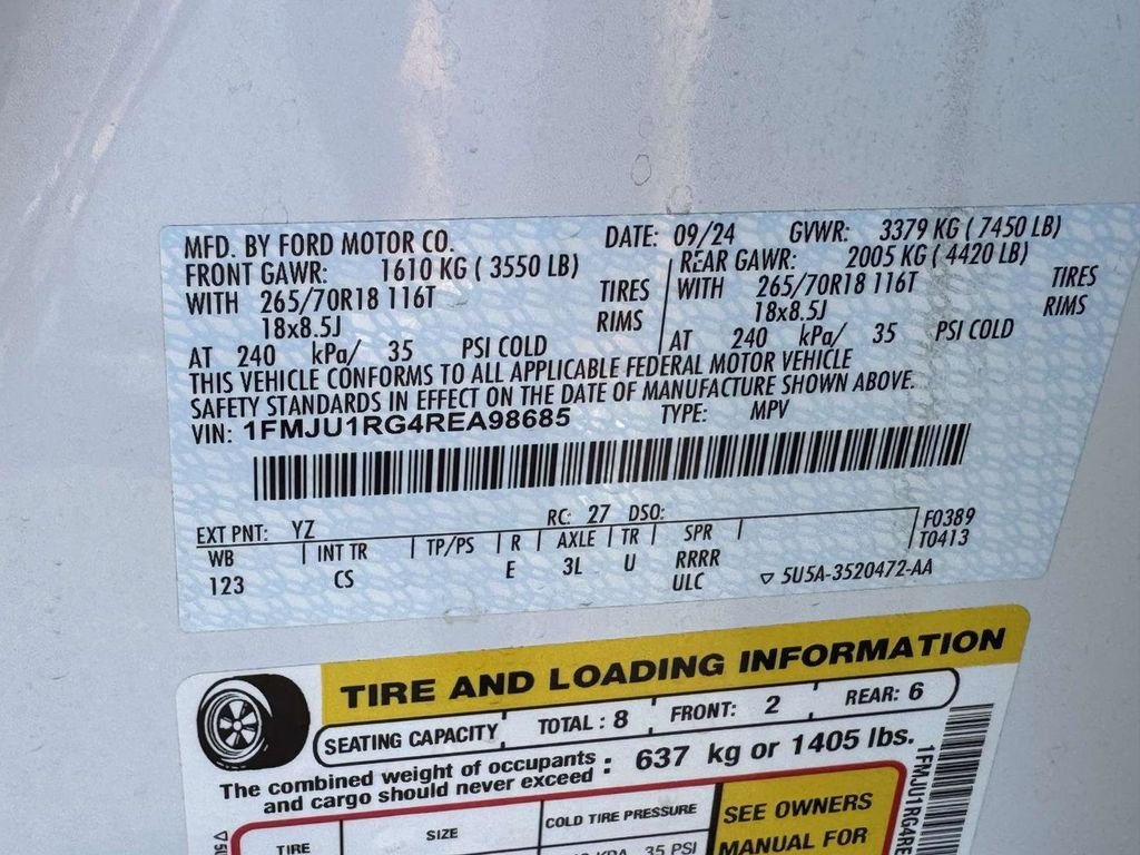 Used 2024 White Ford Timberline image 29