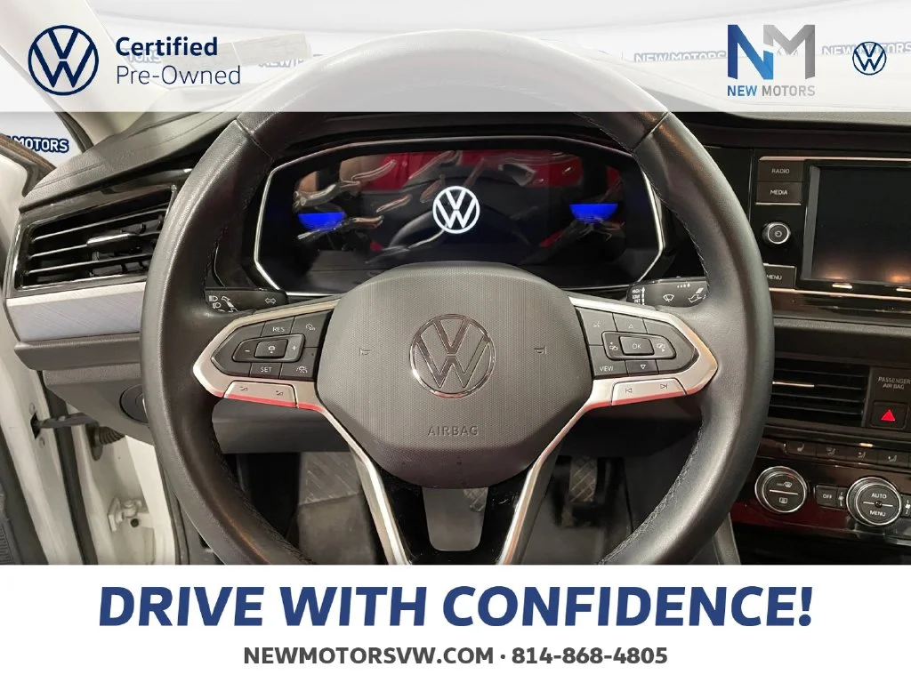 Used 2023 Opal White Pearl Effect Volkswagen 1.5T SE image 12
