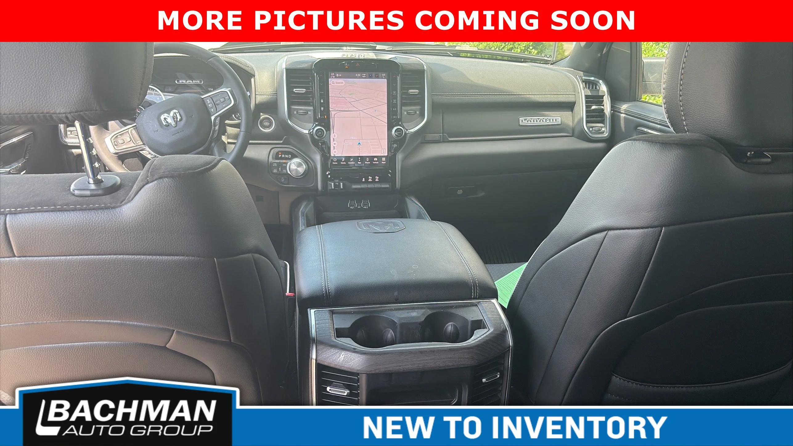 Used 2025 Bright White Clearcoat Ram Laramie image 10