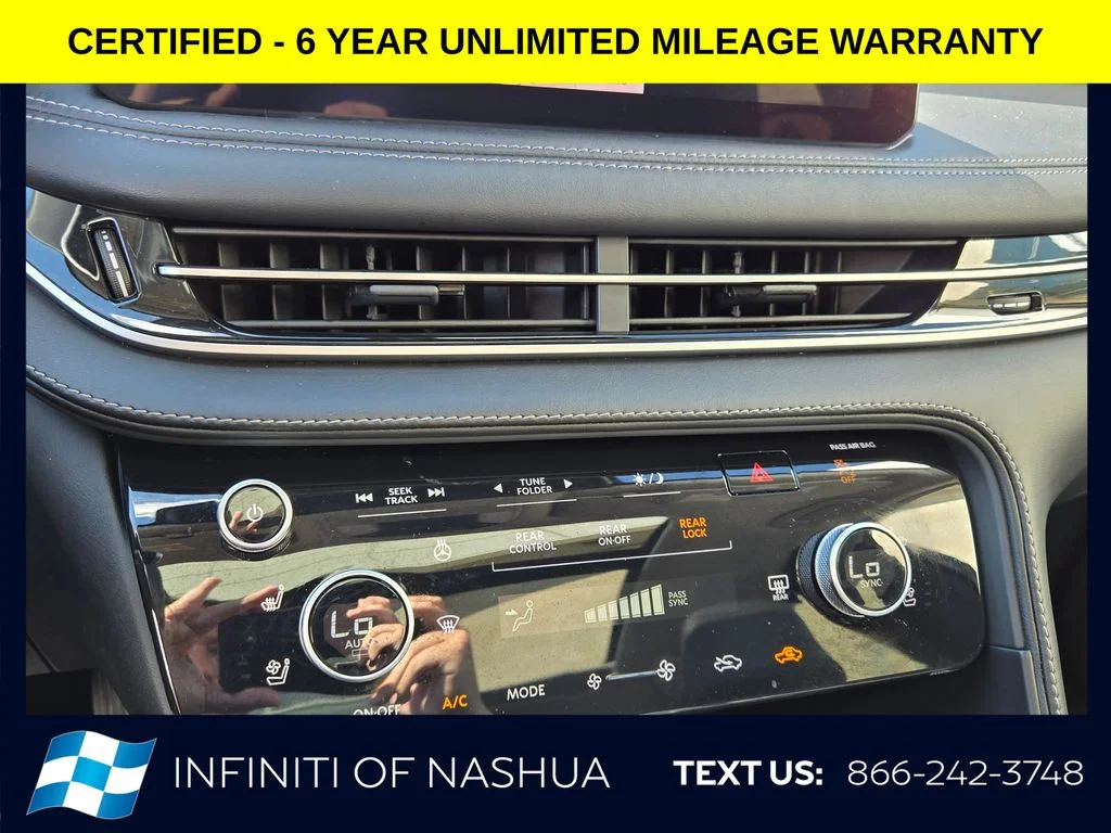 Certified Used 2024 Black INFINITI LUXE image 26
