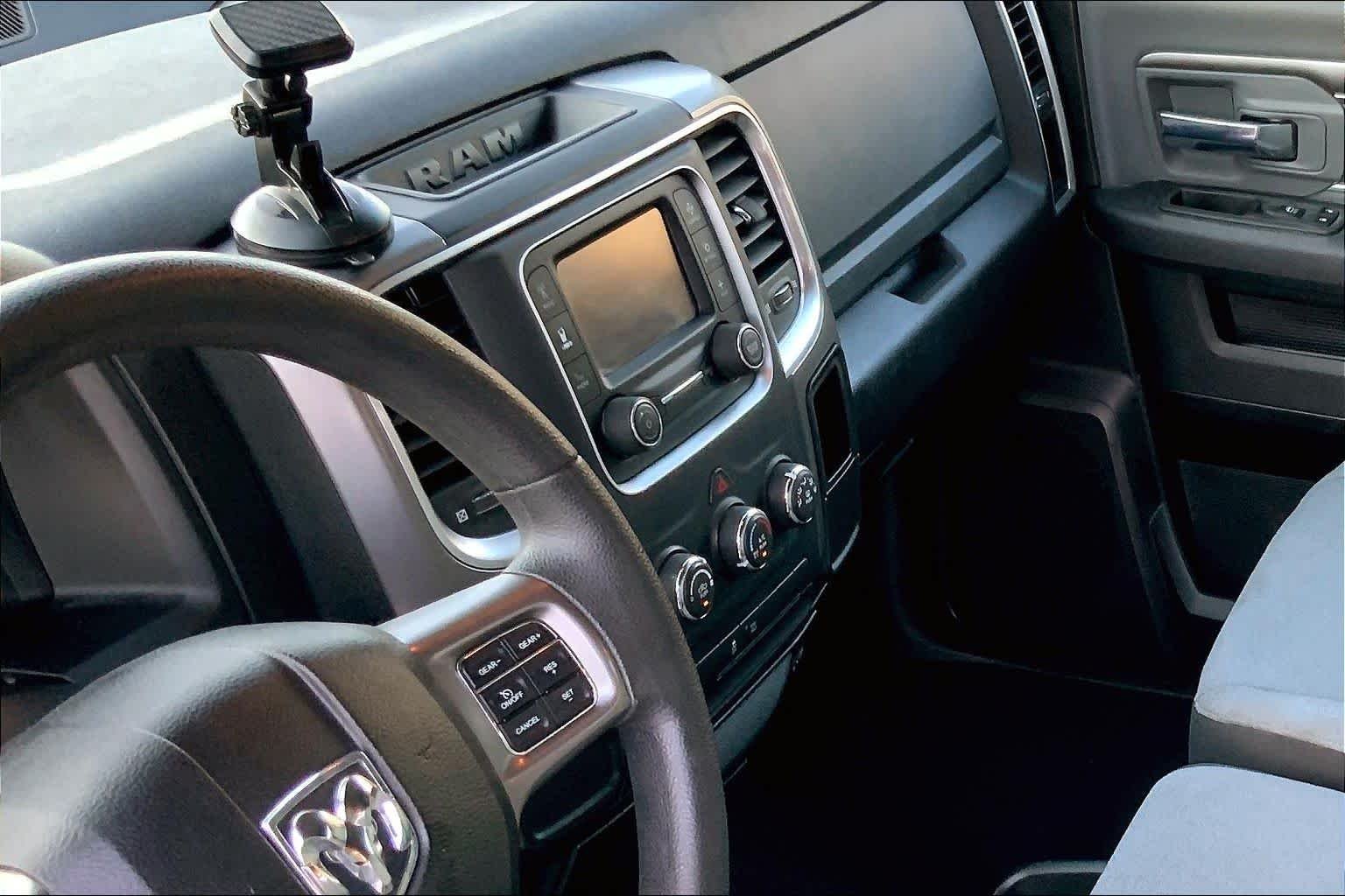 Used 2021 Billet Silver Metallic Clearcoat Ram SLT image 15