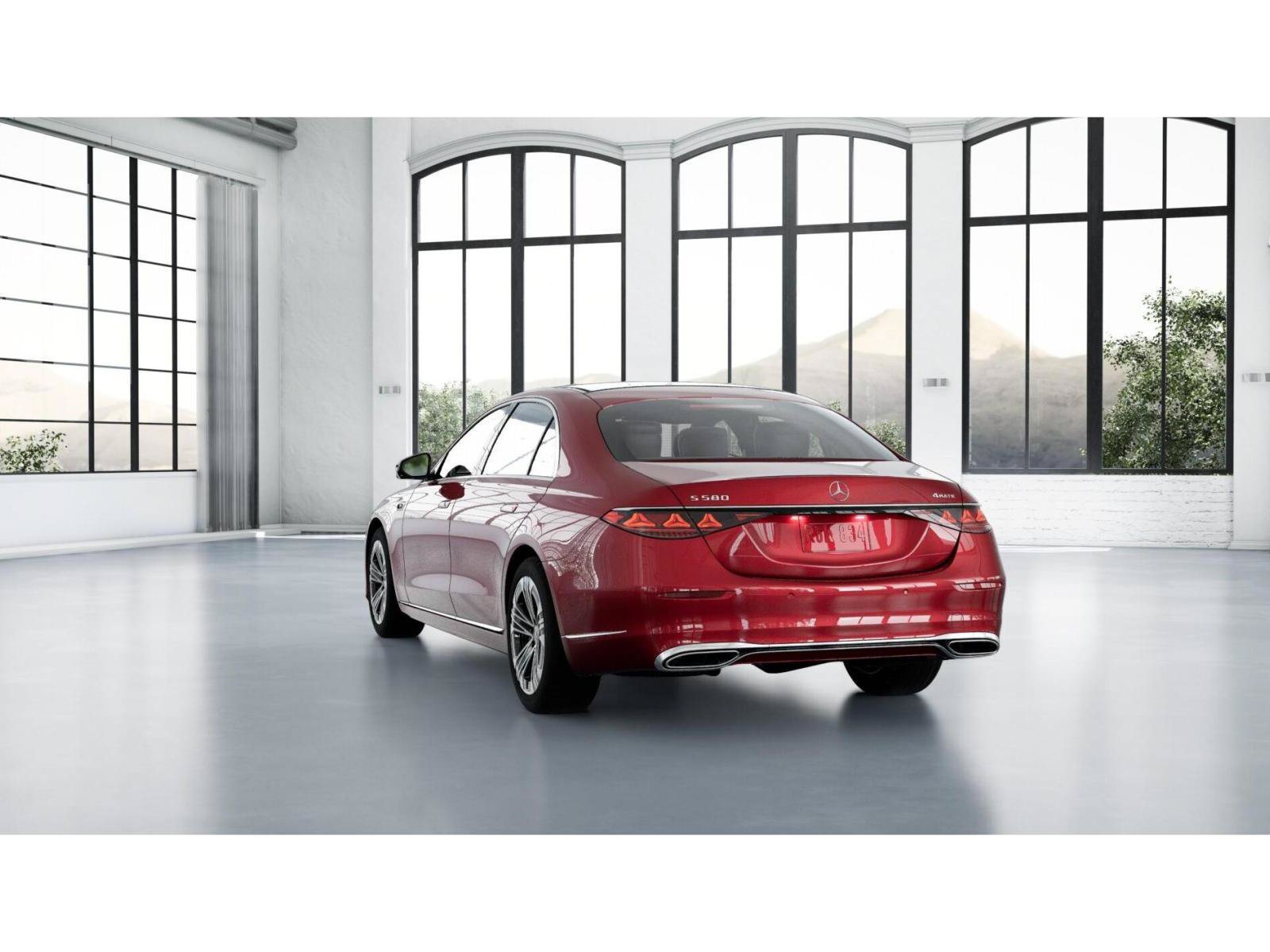 New 2027 MANUFAKTUR Patagonia Red Metallic Mercedes-Benz S 580 image 31