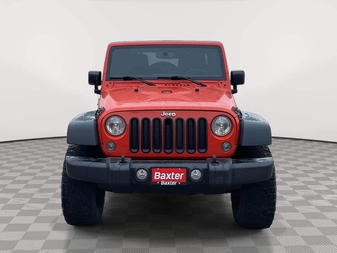 Used 2015 Sunset Orange Pearlcoat Jeep Sport image 8