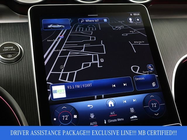 Certified Used 2023 Polar White Mercedes-Benz C 300 image 18