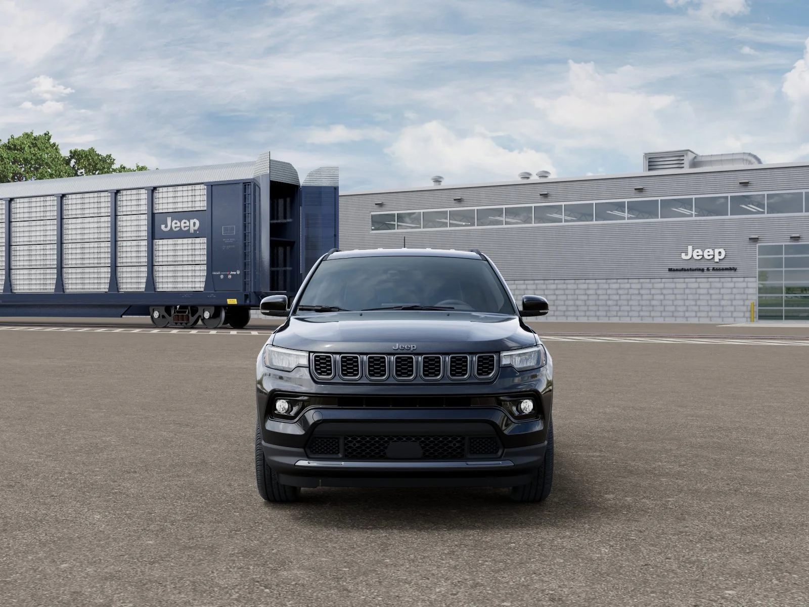 New 2027 Diamond Black Crystal Pearl-Coat Paint Jeep Limited Altitude IN-TRANSIT image 32