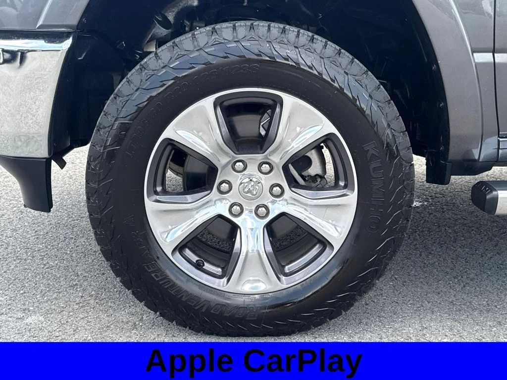 Used 2022 Granite Crystal Clearcoat Metallic Ram Laramie image 23