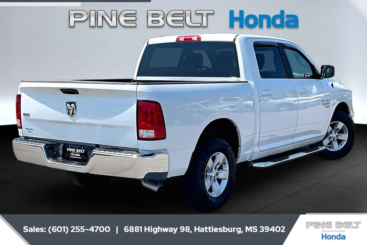 Used 2021 Bright White Clearcoat Ram SLT image 11