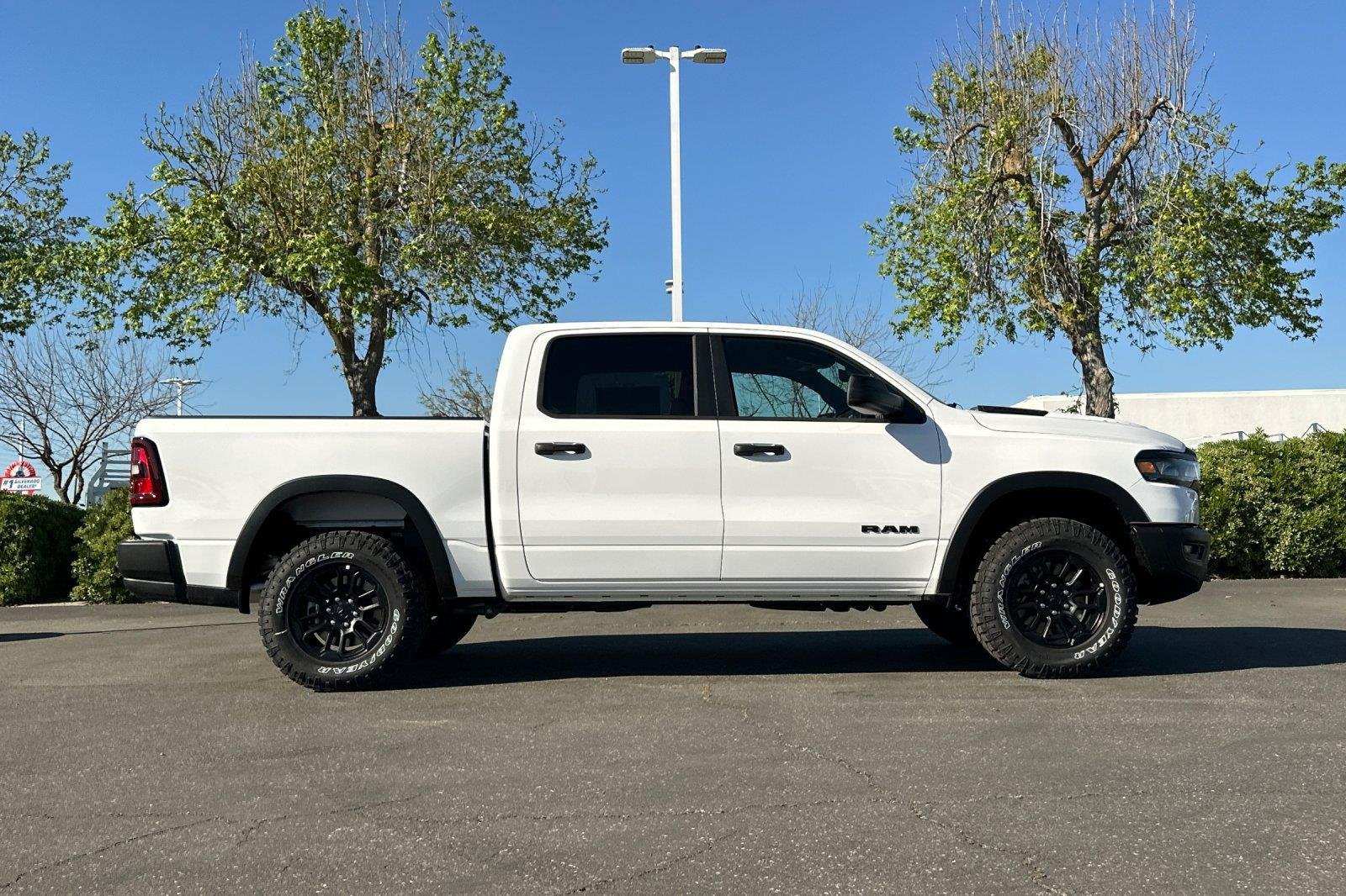 New 2026 Bright White Clearcoat Ram Rebel image 3