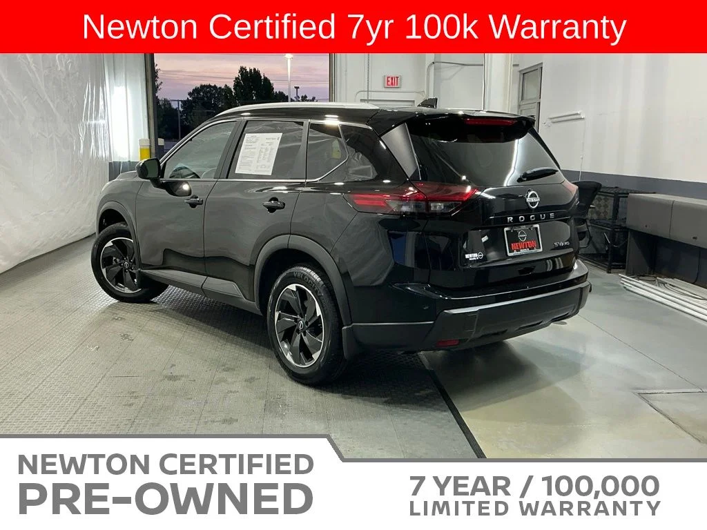 Certified Used 2024 Super Black Nissan SV image 25