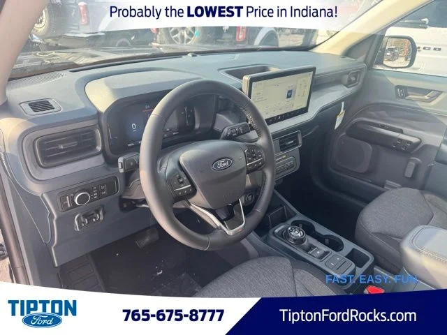 New 2025 Shadow Black Ford XLT image 16