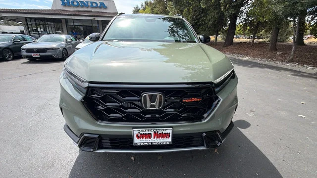 New 2027 Ash Green Metallic Honda TrailSport Hybrid AWD image 8