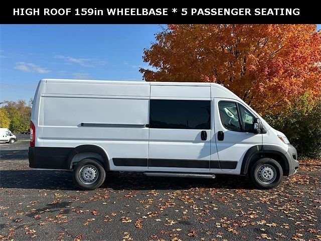 New 2025 Bright White Clearcoat RAM High Roof image 9