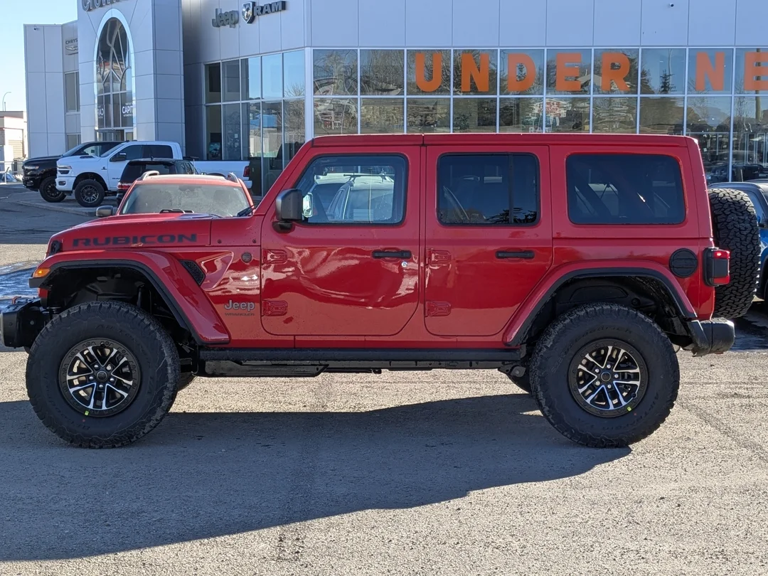 New 2026 Red Jeep Rubicon X - - 4x4 - Body-Color Hardtop - Nappa Lthr - Recon Pkg - Steel Bumpers & More! image 5