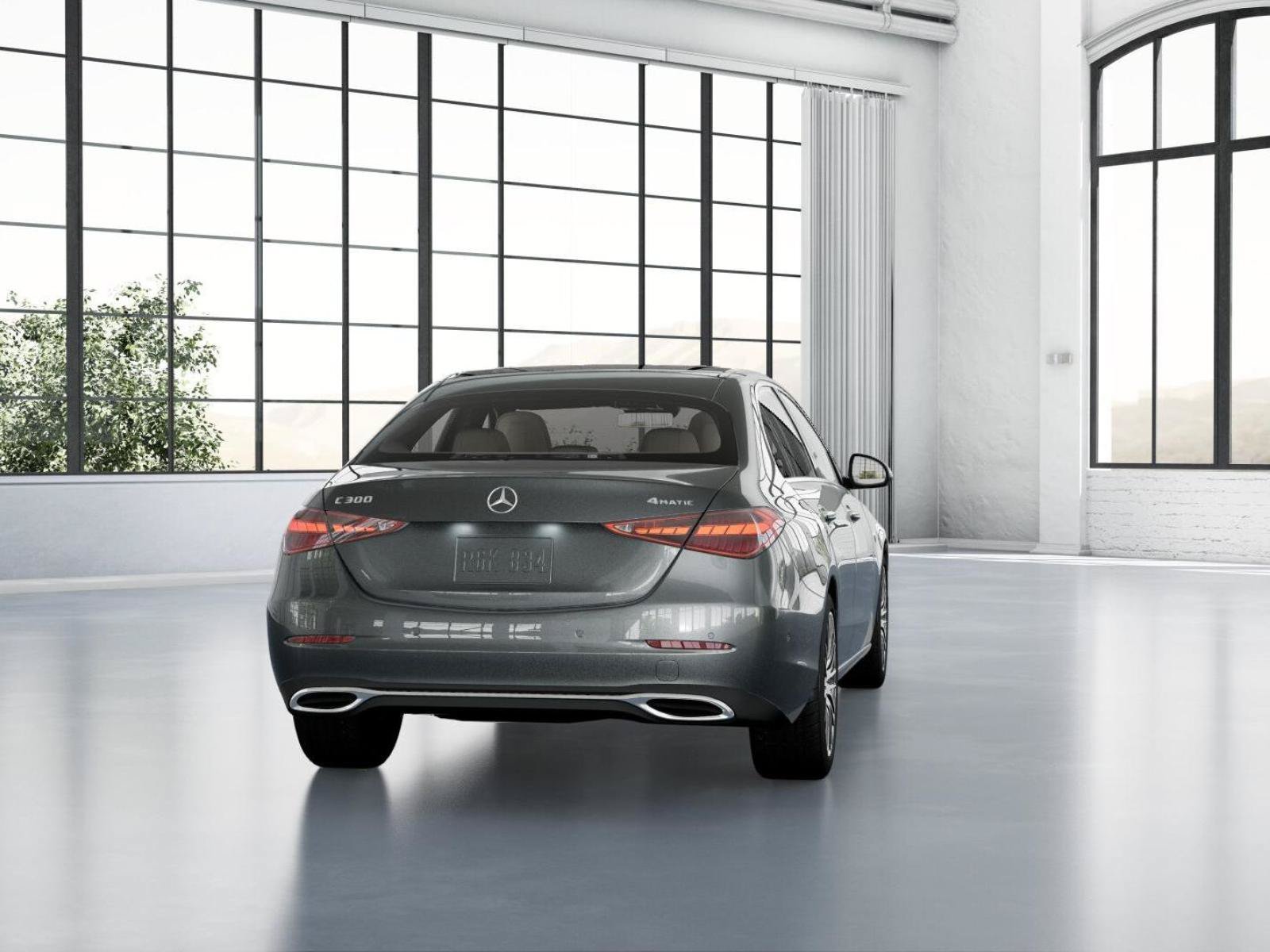 New 2026 Selenite Grey Metallic Mercedes-Benz C 300 4MATIC® Sedan image 24