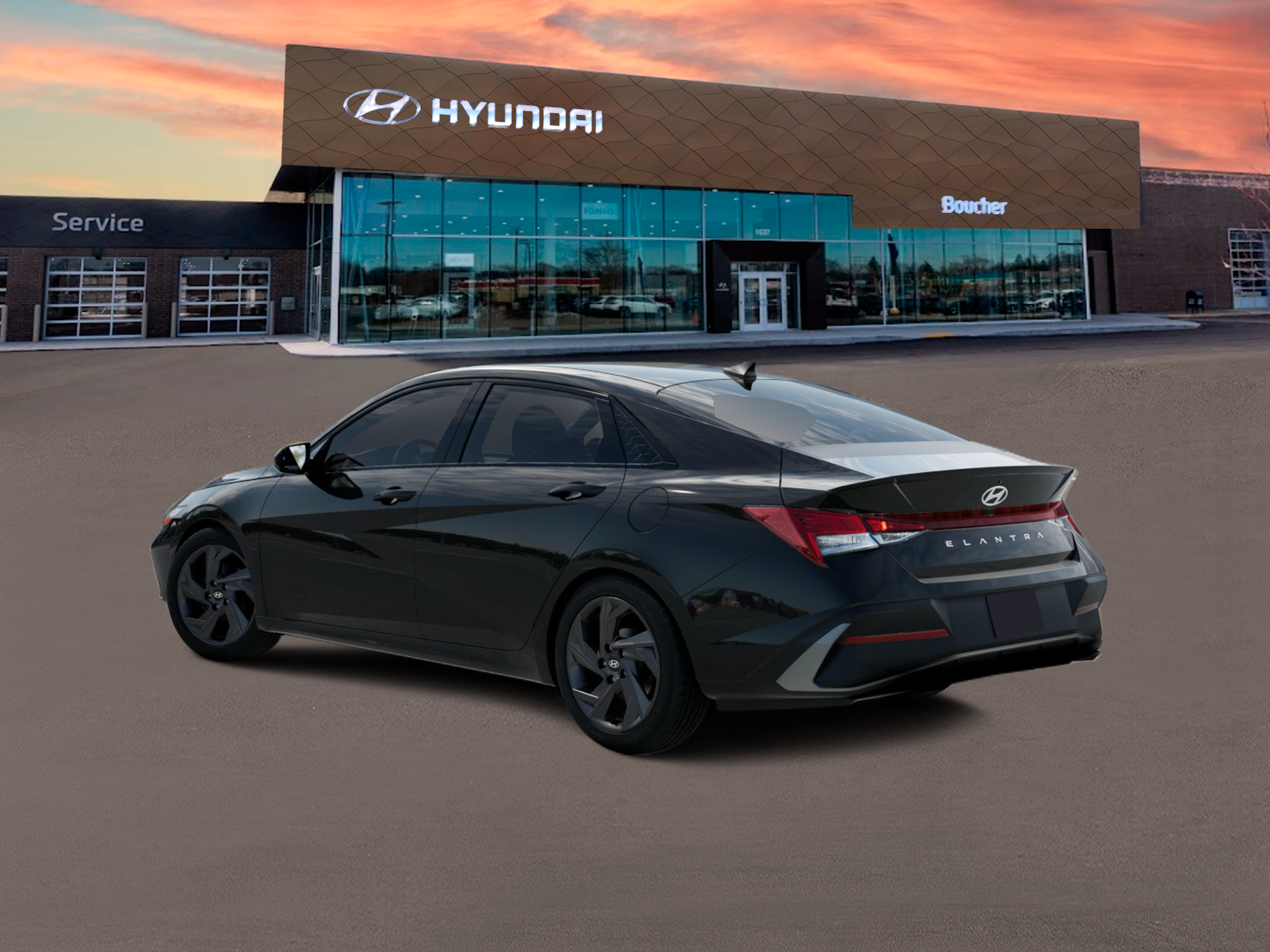 New 2026 Abyss Black Hyundai SEL Sport Plus image 4