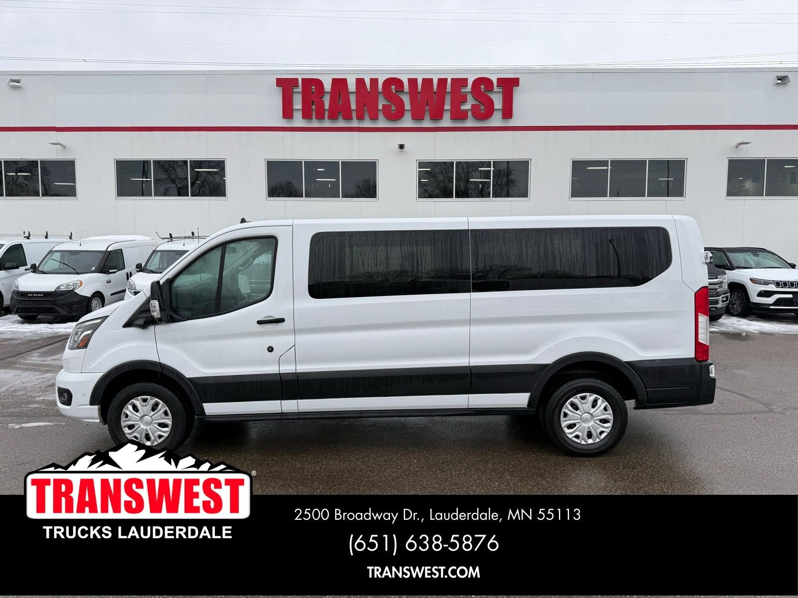 Used 2023 Ford Transit Passenger Van XLT with VIN 1FDAX2Y83PKA48950 for sale in Minneapolis, Minnesota
