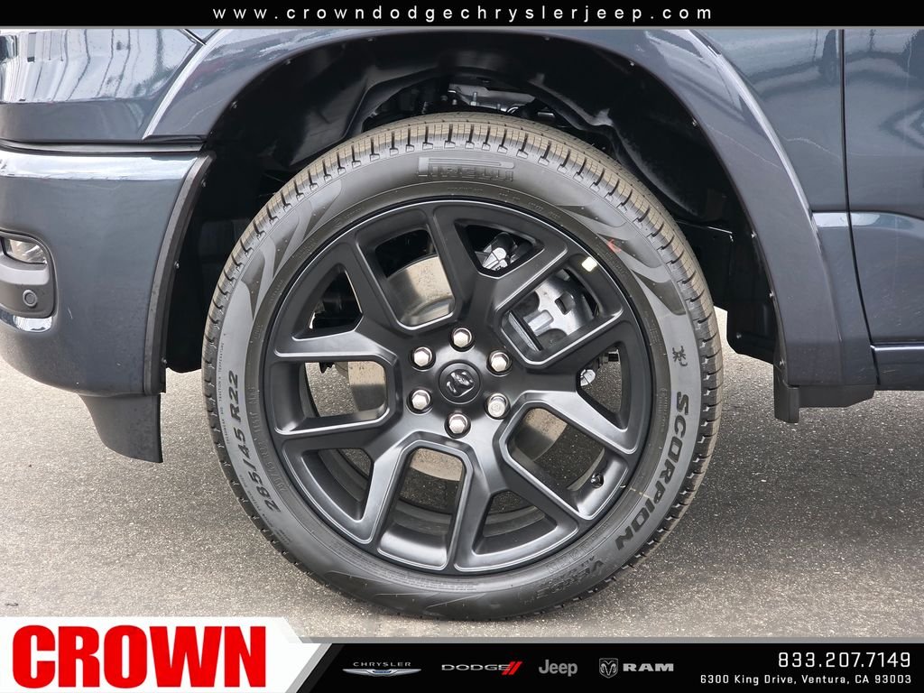 New 2026 Forged Blue Metallic Exterior Paint RAM Laramie image 9