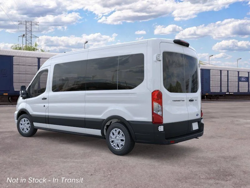 New 2026 White Ford XLT Passenger Van image 5