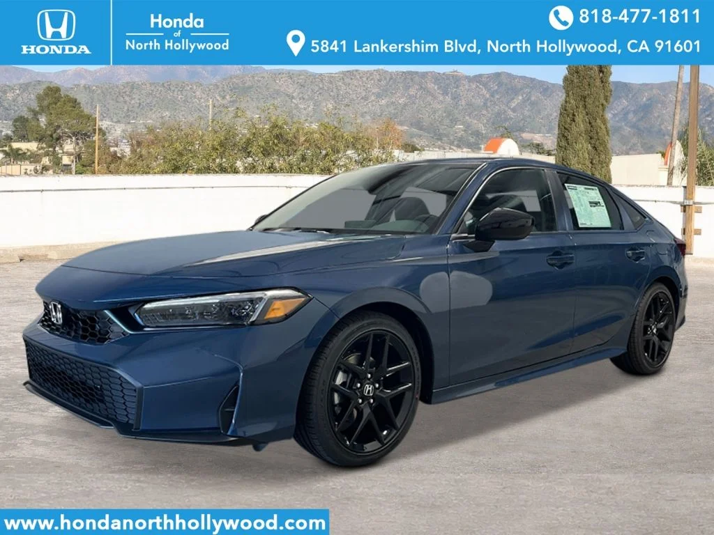 New 2026 Blue Lagoon Pearl Honda Sport image 1