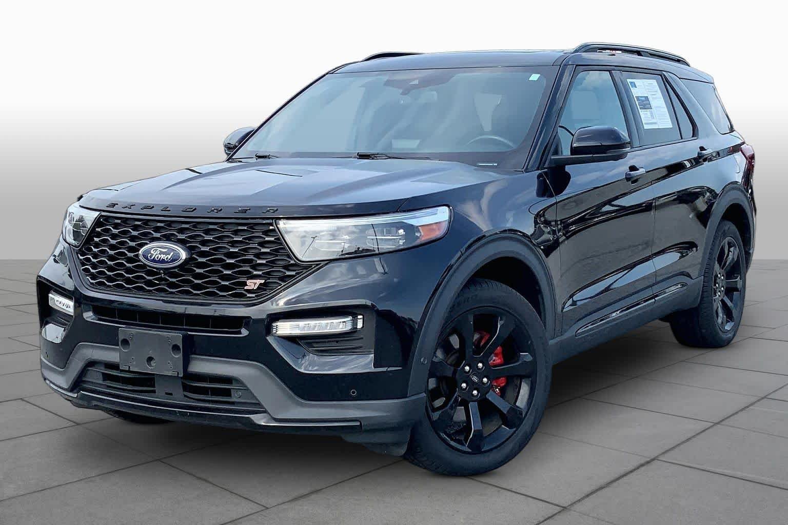 Used 2020 Agate Black Metallic Ford ST image 2