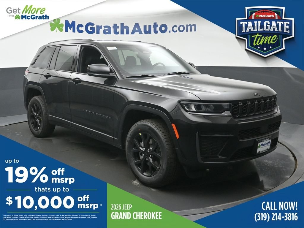 New 2026 Diamond Black Crystal Pearl-Coat Exterior Paint Jeep Altitude image 1