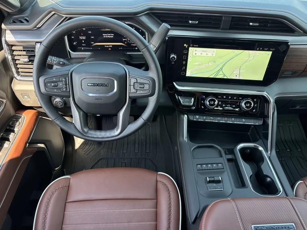 New 2026 Glacier White Tricoat GMC Denali Ultimate image 3