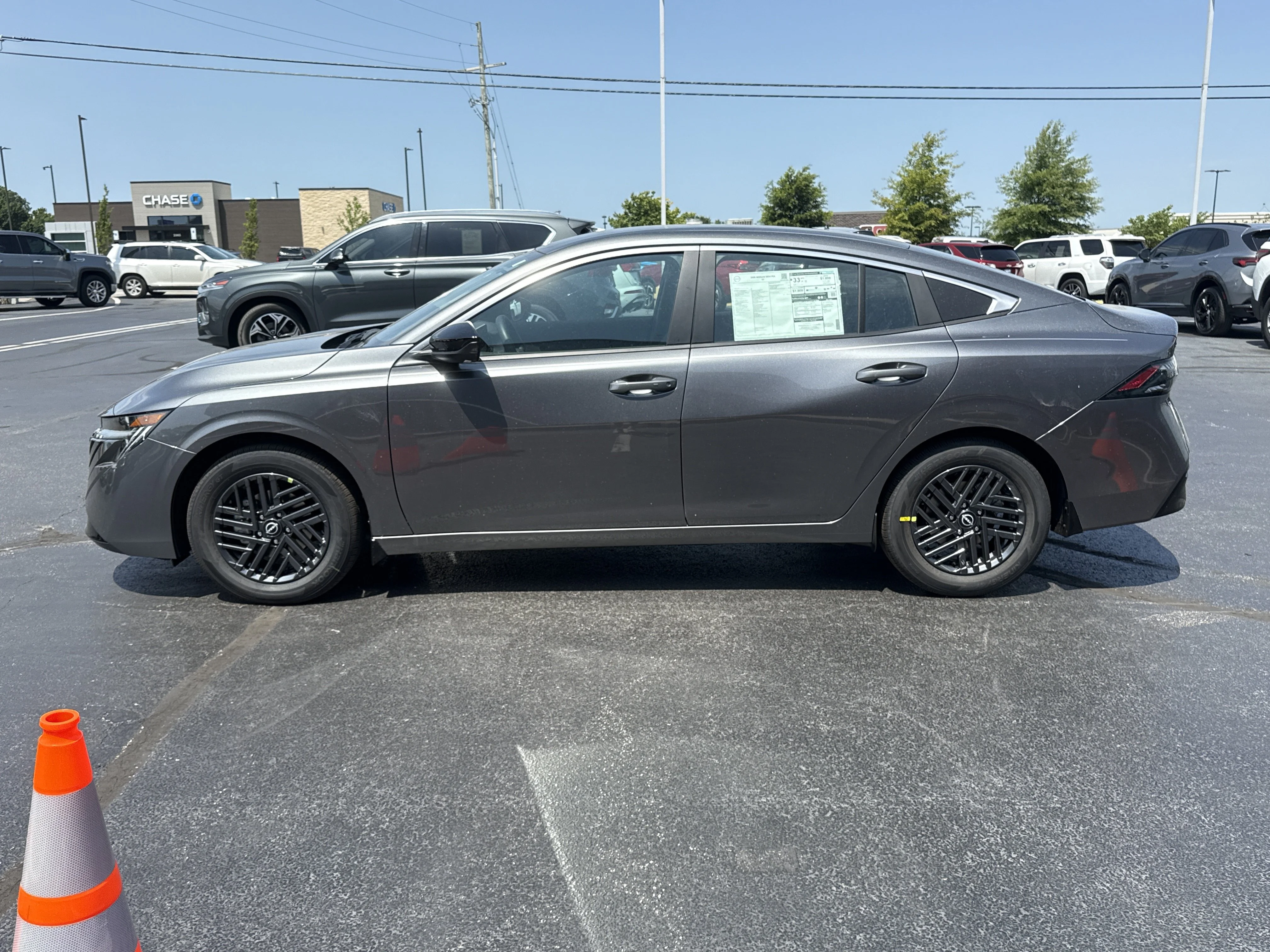 New 2026 Gun Metallic Nissan SV image 9