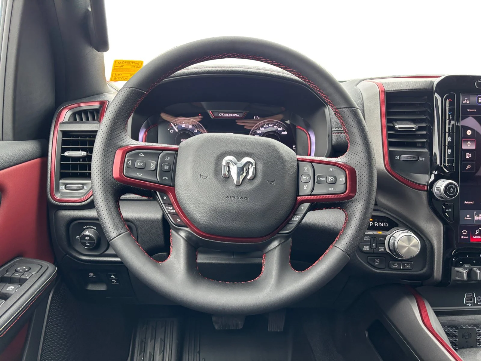New 2026 MOLTEN RED PEARL Ram Rebel image 13