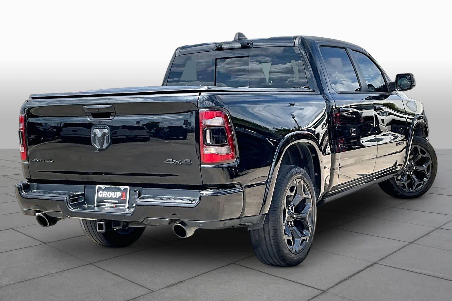 Used 2023 Diamond Black Crystal Pearlcoat Ram Limited image 13
