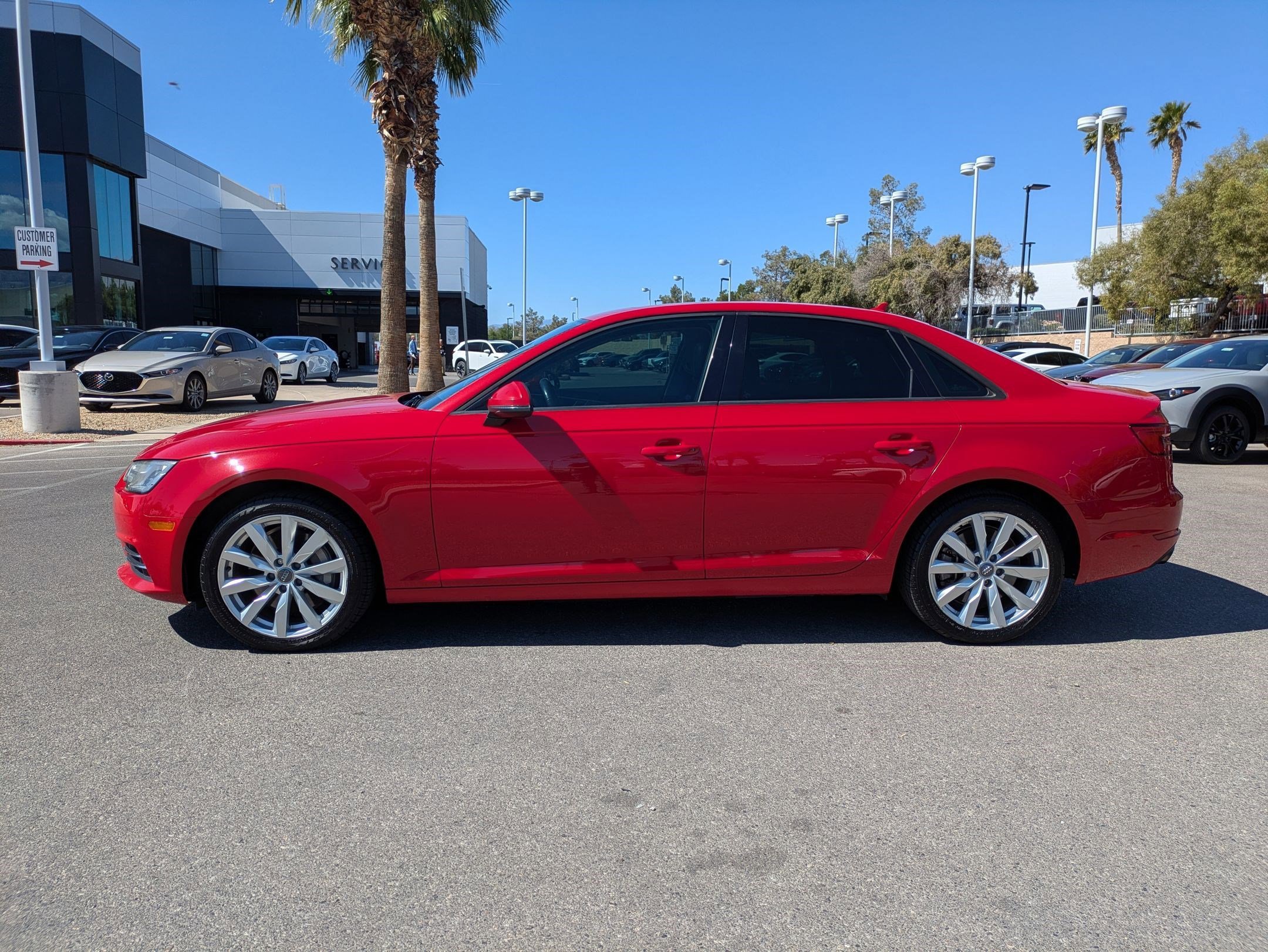 Used 2017 Audi A4 Premium with VIN WAUANAF44HN013786 for sale in Las Vegas, NV