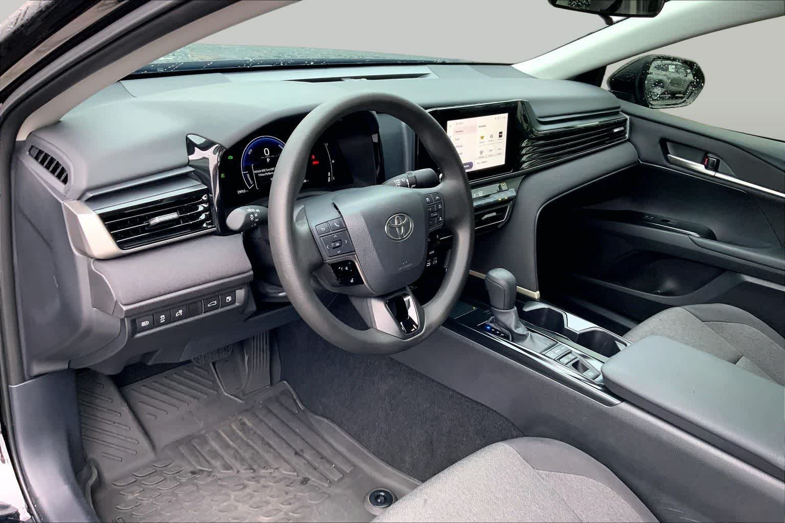 Used 2025 Midnight Black Metallic Toyota LE image 17
