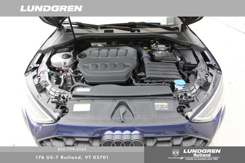 Used 2025 Blue Audi 40 Premium Plus image 34