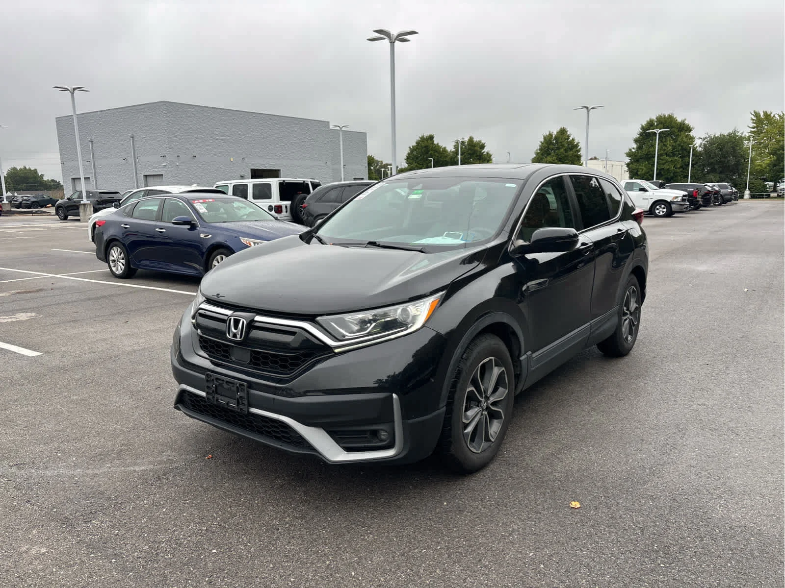 Used 2022 Honda CR-V EX with VIN 7FARW1H55NE003971 for sale in Kansas City