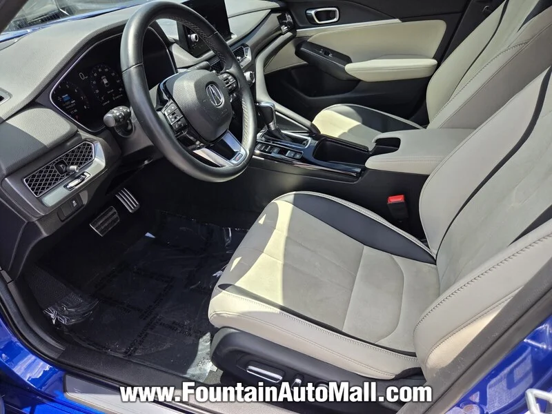 Used 2025 Apex Blue Pearl Acura CVT W/A-SPEC TECHNOLOGY PACKAGE image 8