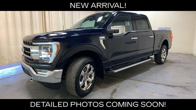 Certified Used 2022 Blue Metallic Ford Lariat image 54