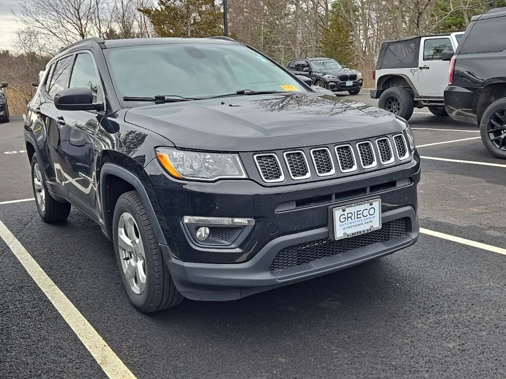 Used 2019 Jeep Compass Latitude with VIN 3C4NJDBB0KT704178 for sale in Methuen, MA