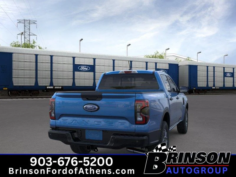 New 2026 Velocity Blue Metallic Ford XLT image 8
