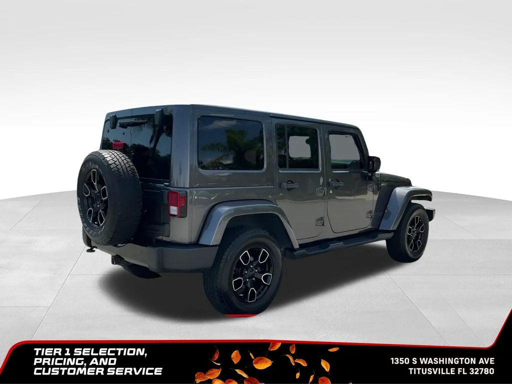 Used 2018 Gray Jeep Unlimited Sahara image 10