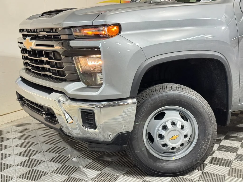 New 2026 Sterling Gray Metallic Chevrolet Work Truck image 3