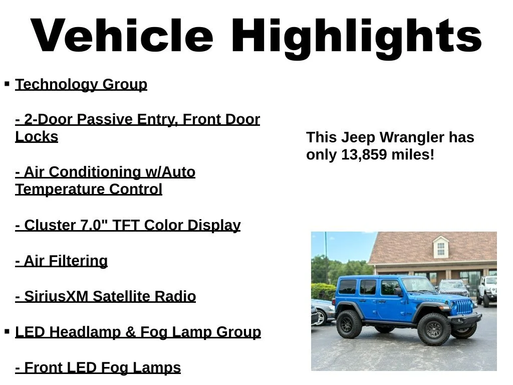 Used 2023 Blue Jeep High Tide image 10
