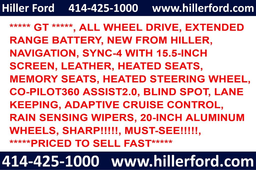 Certified 2021 Ford Mustang Mach-E GT AWD with VIN 3FMTK4SE5MMD99770 for sale in Franklin, WI