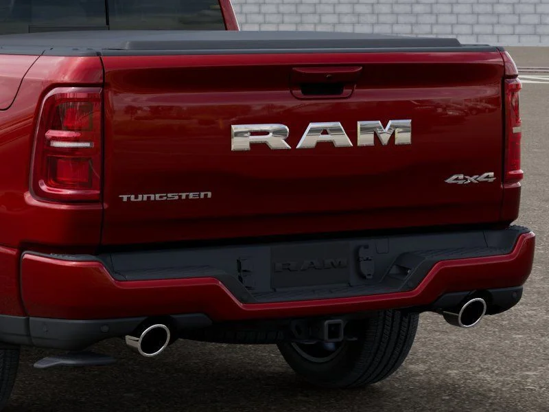New 2026 Molten Red Pearl-Coat Exterior Paint RAM Tungsten image 15