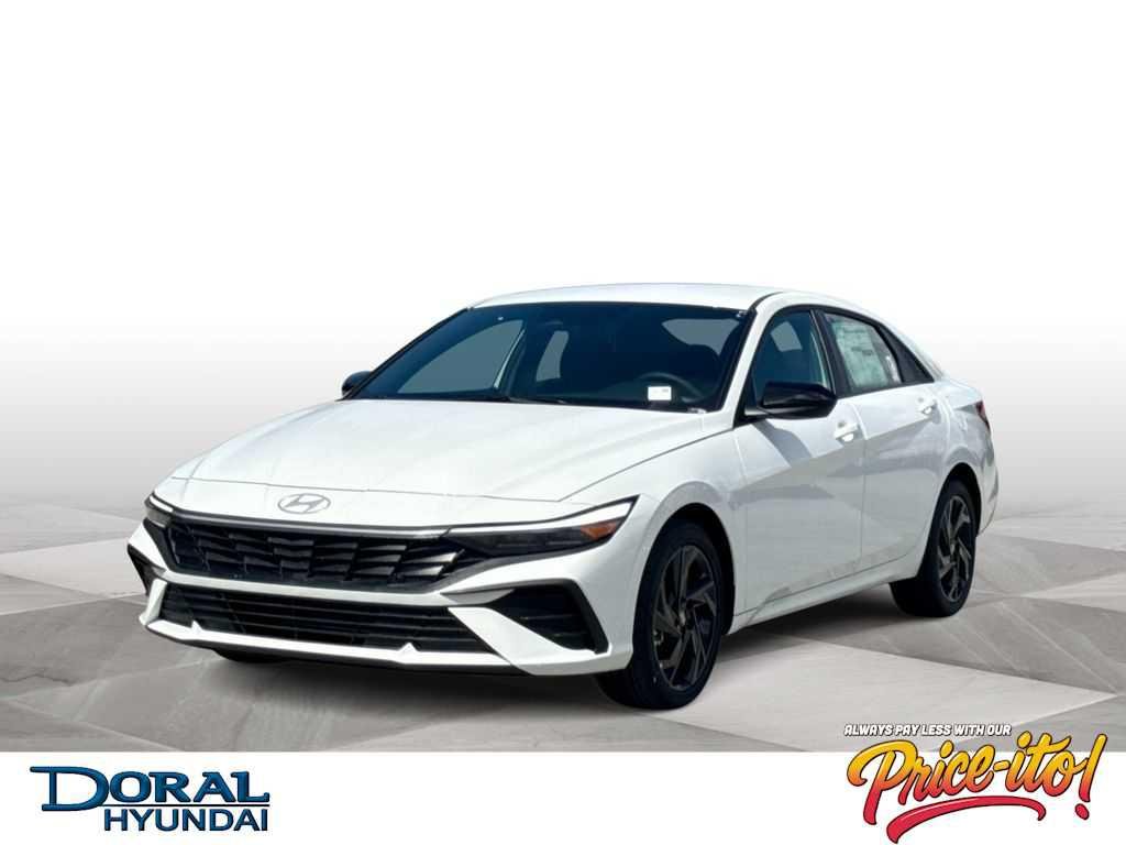 New 2026 Serenity White Hyundai SEL Sport image 1