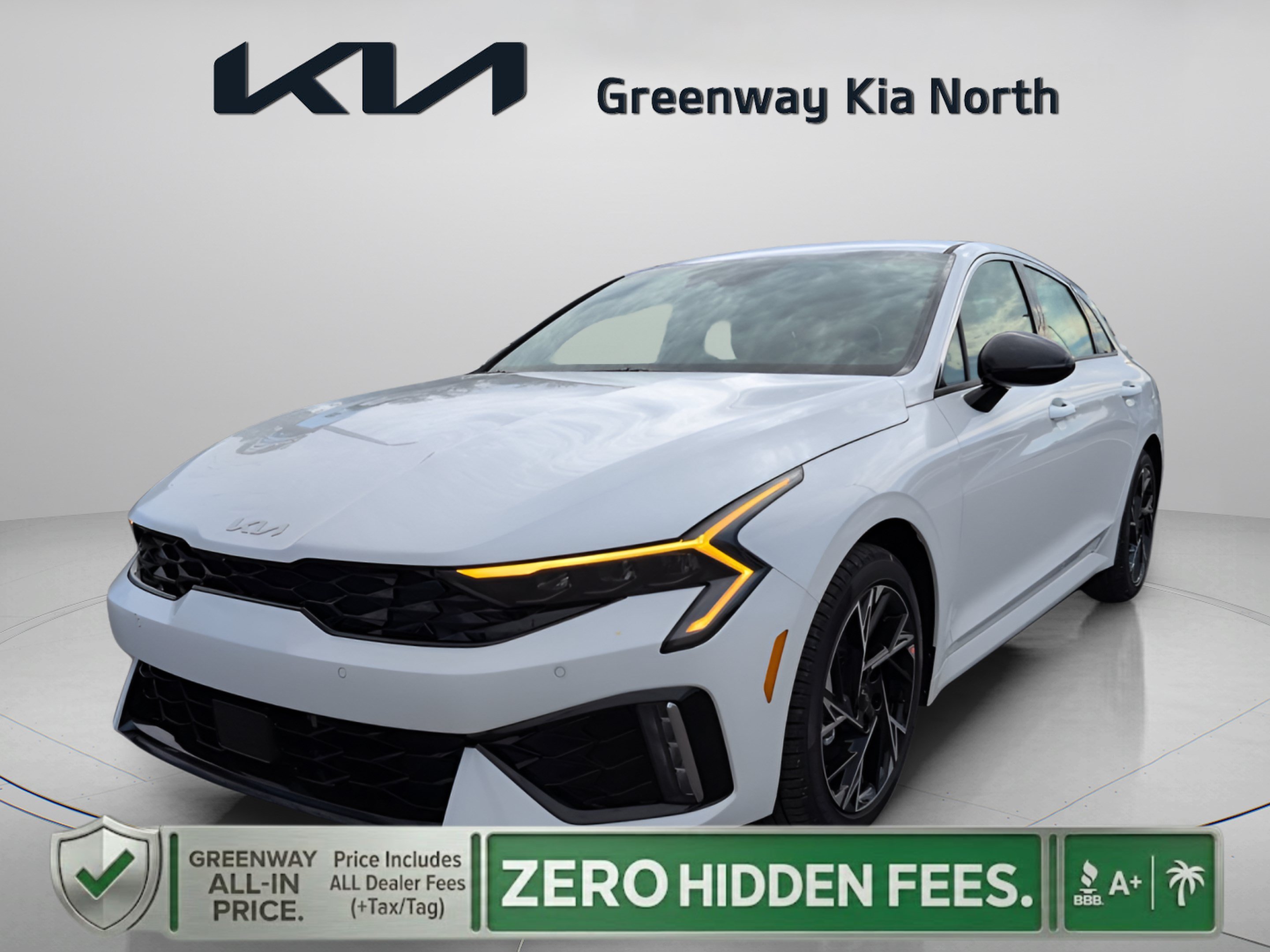 New 2026 Snow White Pearl Kia GT-Line image 4