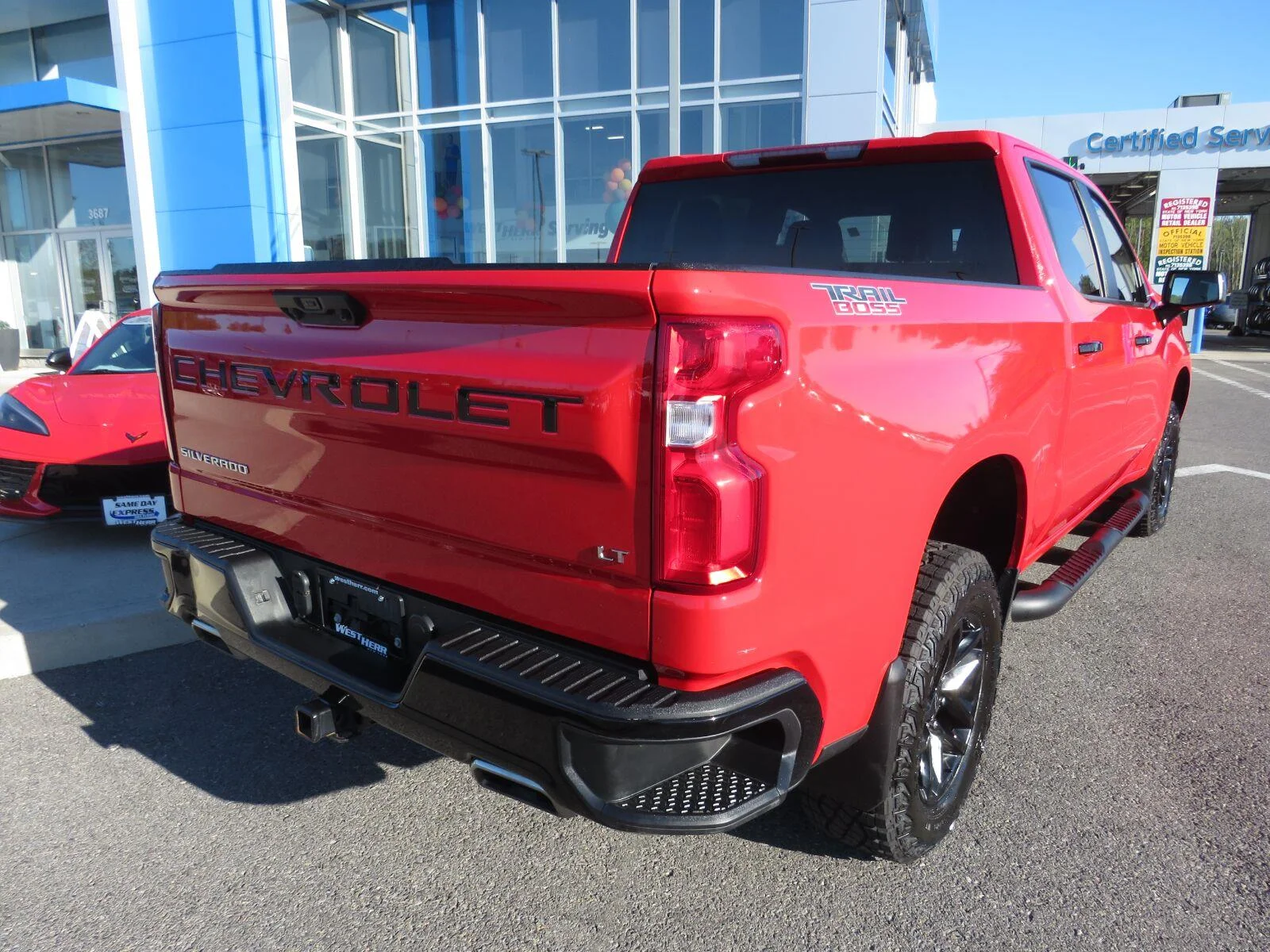 Used 2023 RED HOT Chevrolet LT Trail Boss image 6
