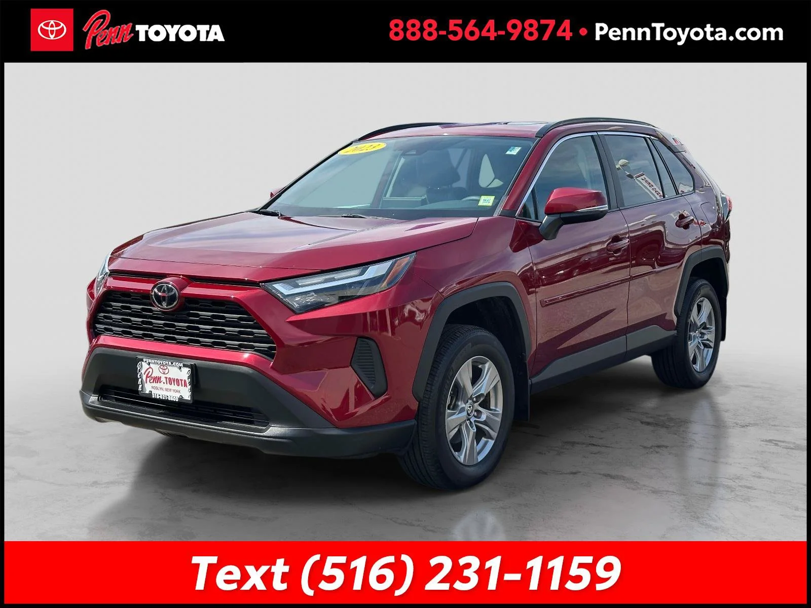 Used 2023 RUBY FLARE PEARL Toyota XLE image 8