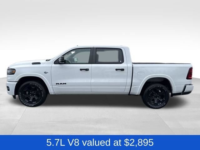 New 2026 Bright White Clear-Coat Exterior Paint RAM Big Horn/Lone Star image 4