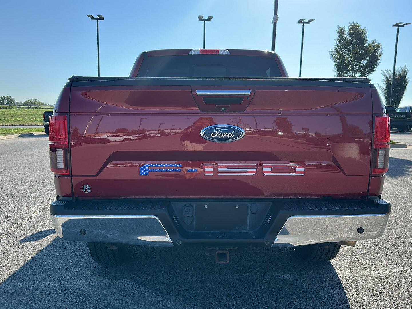 Used 2019 Ruby Red Metallic Tinted Clearcoat Ford LARIAT image 3