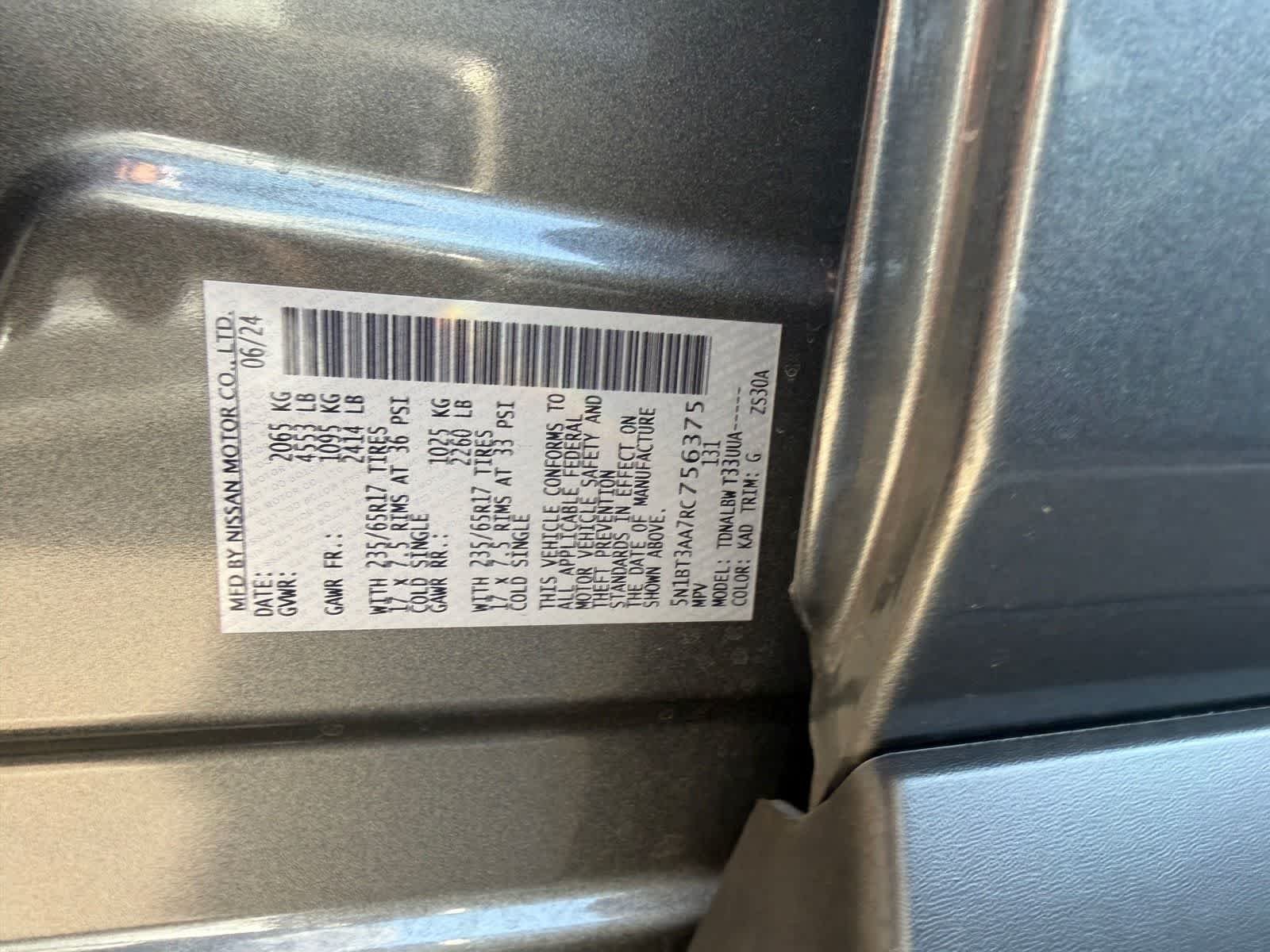 Used 2024 Gun Metallic Nissan S image 20
