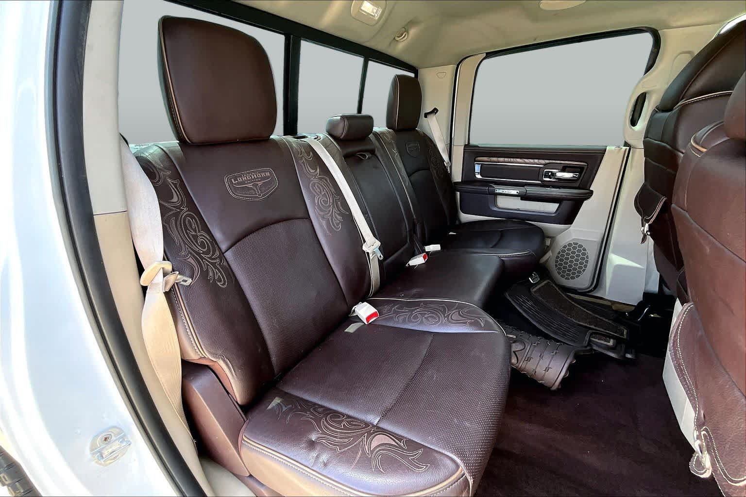 Used 2015 Bright White Clearcoat Ram Laramie Longhorn image 20